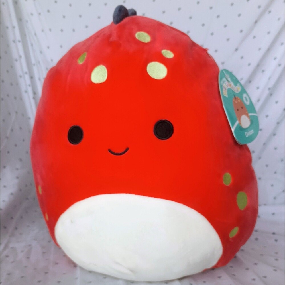 Squishmallow Dolan the Red Dinosaur 11" Plush Stuffed Animal NWT